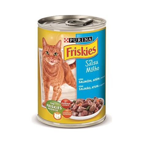 Hosdo Food Patine Friskies Omy & Halado fÐ©r Katzen - 24 Latas 400g