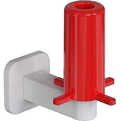 Porte-rouleau de papier essuie-tout, support pour rouleau de cuisine, accessoires de cuisine (blanc et rouge) (1 pièce) (1/5)