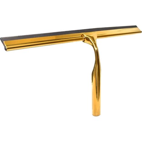 Tergivetro per doccia in acciaio inox, vetro per bagno, vetro per finestrino auto (oro) (1/5)
