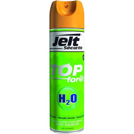 Traceur de chantier forestier TOP H2O - orange - 500 mL - JELT