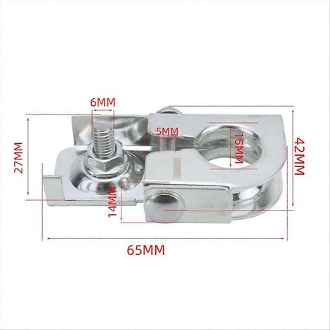 Bornes de batería positivos y negativos 926-879 para Ford Fusion (1/5)