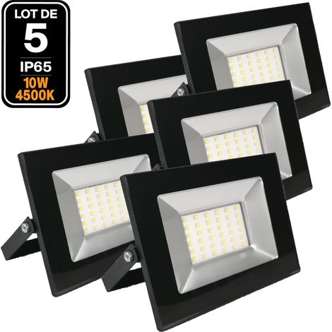 5 Projecteurs Led 10W Ipad 4000k Haute Luminosité (1/6)