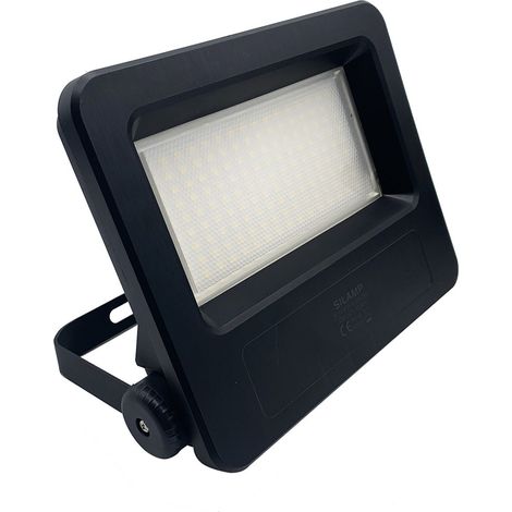 Faretto LED 50w 220v sottile con staffa inclusa IP65 per Esterno FE82-50WLuce Fredda 6400k (1/5)