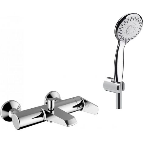 Mezclador de bañera con set de ducha - Teorema Velvet (1/3)