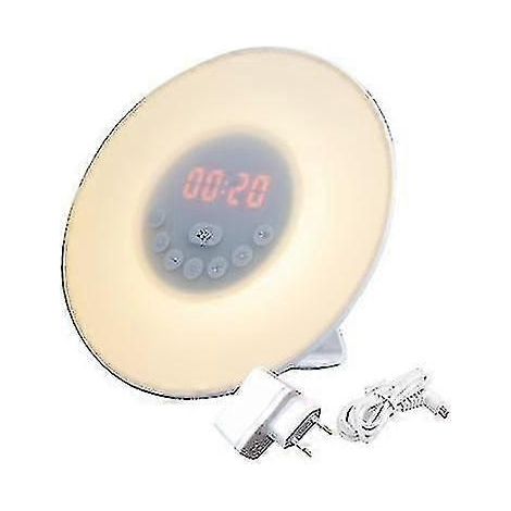 Réveil HF3505/01 avec fonction de simulation de lever de soleil - 2 effets sonores naturels et radio (1/4)