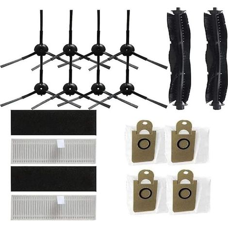 Pour N1 N1 Plus Pour M7pro Robot Aspirateur Brosse latérale Essuyer Filtre Sac à poussière Brosse à rouleau
