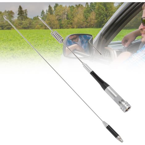 Antenne Voiture Double Bande 144/430MHz Haute Puissance 70W pour Radio Mobile Transceiver