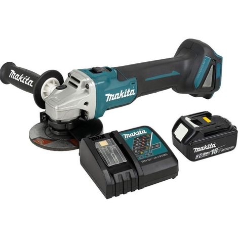 Akku-Winkelschleifer Makita 3Ah 18V tragbar robust