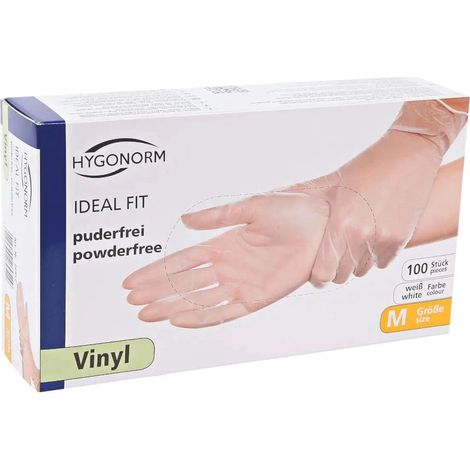 OPTIMALE PASSFORM VINYLHANDSCHUHE PUDERFREI S EINWEGGRÖSSE XL (100) FRANZ MENSCH (1/3)