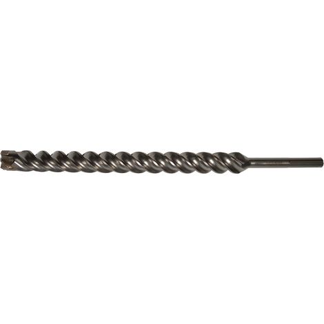Makita Broca de Martillo Nemesis B-20339 SDS-Max 52 x 570 mm, herramienta profesional para perforaciones en concreto y materiales resistentes, diseño reforzado, evacuación optimizada de residuos, colo
