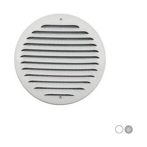 GRIGLIA TONDA DA SOVRAPPORRE IN METALLO CON RETE  D. 175 MM Misura: Inox
