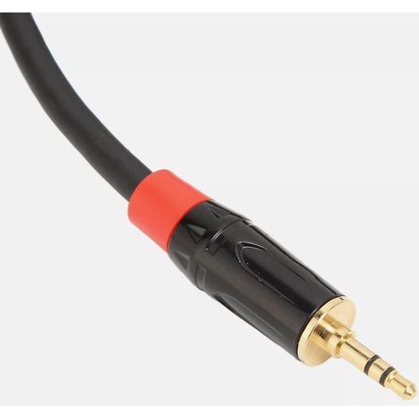 Câble adaptateur 3,5 mm vers XLR avec mini-jack auxiliaire vers prise casque XLR mâle pour Cell ACI (1/5)
