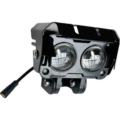 Accessoires de remplacement pour phare avant de trottinette électrique, guidon et accessoires de phare LED (1/5)