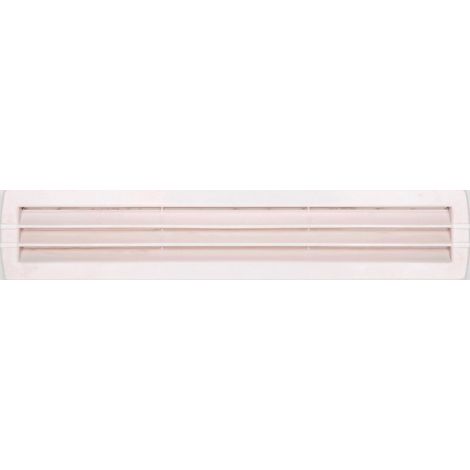 Griglia di ventilazione in abs naturale, L.6 x l.30,2 cm Centrale Brico