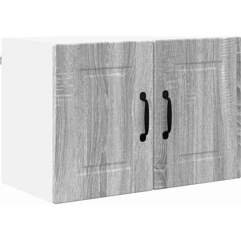 Meuble mural de cuisine，Armoire de cuisine avec porte Gris Sonoma 60 x 31 x 40 cm CFW45874 (1/5)