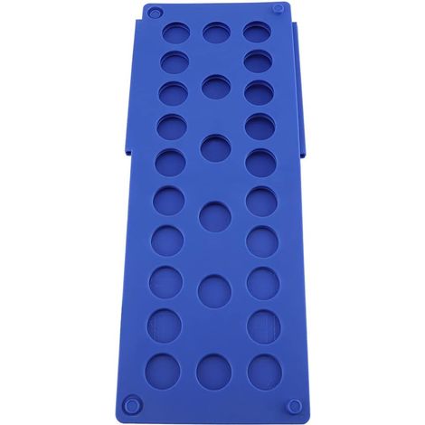 Folding Board for Clothes, 3-Step, 3-Second Fast Folding Tool for T-Shirts, Pants, Towels with Adjustable Thickness Active Ring Design (Blue) (1/5)