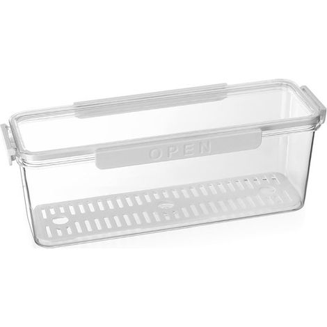 Contenitore ermetico per alimenti - Contenitore da cucina - 1 pezzo - 31,5 x 10 x 11 cm (1/5)