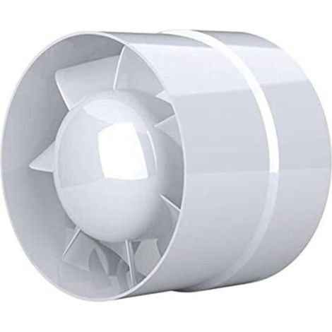 Ventilatore di scarico da 125 mm - Efficiente dal punto di vista energetico, potenza 16 W - Portata d'aria 240 metri cubi/ora - Bassa rumorosità, 39-45 decibel. (1/4)