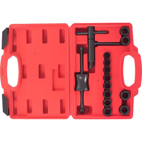 Motorcycle Bike Brake Piston Removal Tool Motorbike Caliper Tool w/12 Adapters (1/5)