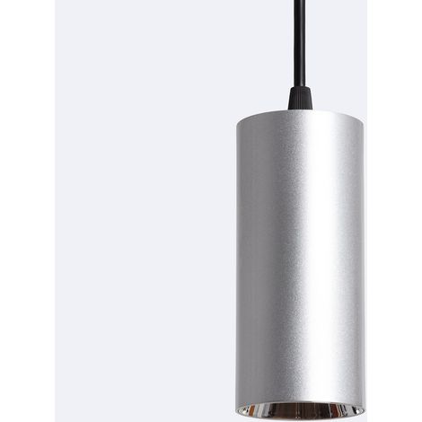 Lampada a Sospensione LED 18W Alluminio Misoh (2700K - 4000K - 6000K) 38º CCT Nero / Argento (1/5)