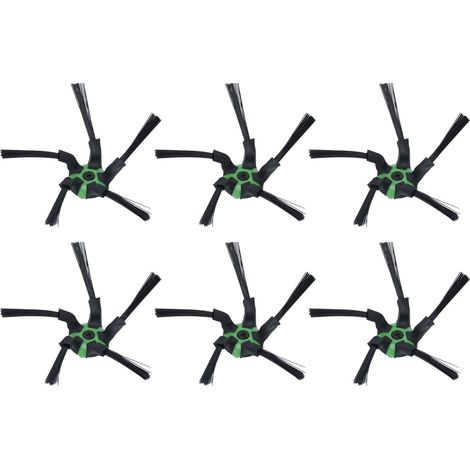 6-teiliges Set Seitenbürsten als Ersatzteile für Staubsaugerroboter der Roomba S9-Serie (1/5)