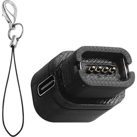 Adaptateur de charge portable Di2 4 broches vers Type-C pour vélos électriques EW-EC300 R9270 9250 8170 7170 Di2 12 vitesses (1/5)