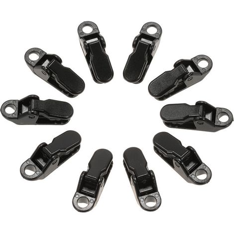 Planenclips – Markisenbefestigungen – 10er-Pack