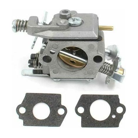 Carburador con junta para motosierra Partner 350 351 370 371 390 391 McCulloch Mac 333 335 338 435 436 Walbro WT-622 (1/4)