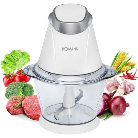 CORTADORA ELÉCTRICA BOMANN MZ PARA VERDURAS, FRUTAS, CARNE Y SOPAS