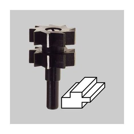fresa per incastri doppia battuta ø 30x22 mm