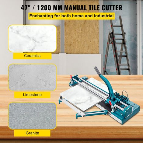 Coupe-carreaux manuel G-01, Coupeur de Carrelage Manuel 1200mm, Coupe Carrelage Professionnel pour couper les matériaux en pierre y… (1/5)