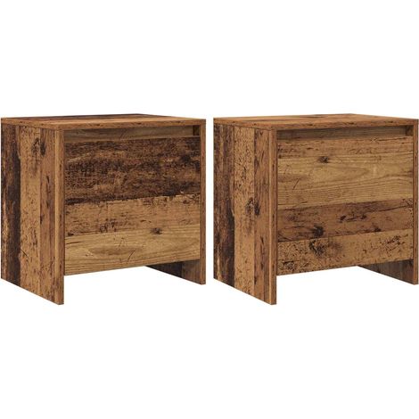 Maison Exclusive - Nachttisch Altholz 45 x 34 x 44,5 cm Holzwerks