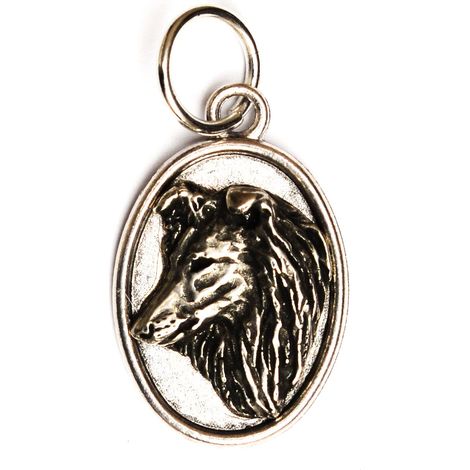 Collier Sheltie pour chien, pendentif pour une maîtresse de chien, bijou unique d'Art-Dog (1/5)