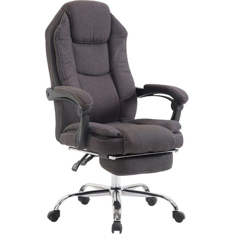 Silla de oficina de tela Castle Gris oscuro (1/5)