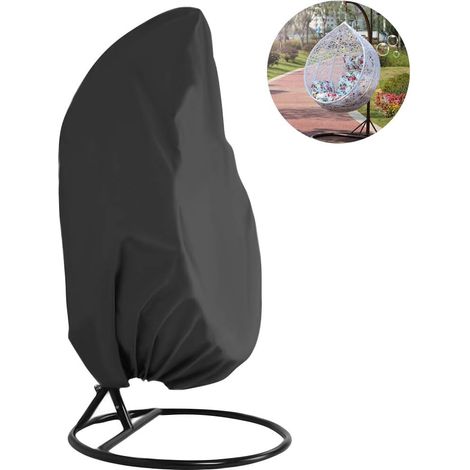 Housse de Protection pour Fauteuil Suspendu en Rotin - Imperméable - Couverture Patio (1/5)