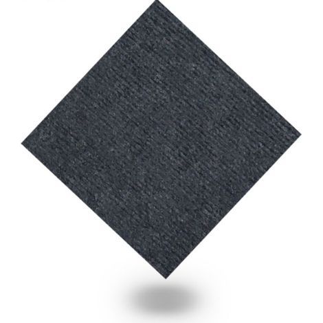 Pair Dalles de moquette antistatiques et insonorisantes Can Can Individual Gris foncé 28 x 28 cm