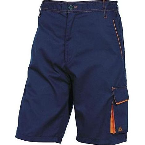 Bermuda Deltaplus Panostyle M6Ber Blu-Arancio Tg. S