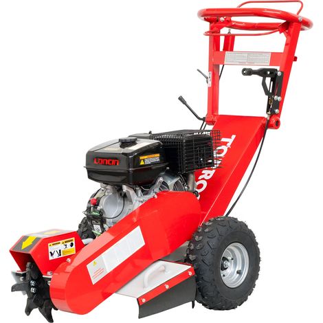 Torros – Rogneuse de souches thermique essence 15ch 420 cm³ – Diamètre de coupe 300 mm – Moteur Loncin 4 temps – Puissance 15 CV – STF300 (1/5)