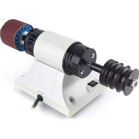 Gojoy – Machine de polissage cuir 350W – Vitesse réglable 0-8000 tr/min – Pour cuir tanné végétal – Prise UE incluse (1/5)
