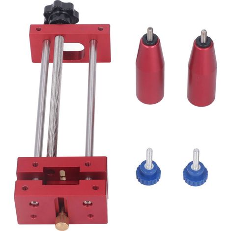 Guida manuale a perno, morsetto di sicurezza per tenone per la lavorazione del legno, ergonomico per la lavorazione di pannelli (1/5)