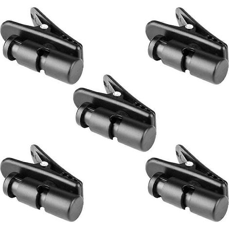 Attaches pour câbles USB - Design pratique pour spectacles - 3,9 x 2,7 x 2,7 cm - Lot de 5-AquaForge (1/3)