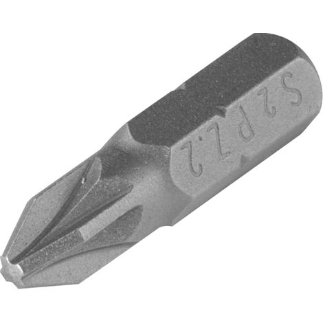 Embout cruciforme PZ en acier S2 (paquet de 10) qualitat PZ3x25mm Vorstahl (1/5)