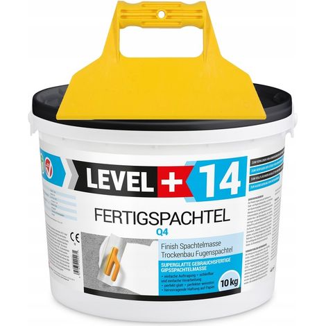 Gesso pronto all'uso 10 kg + Cazzuola liscia (1/5)