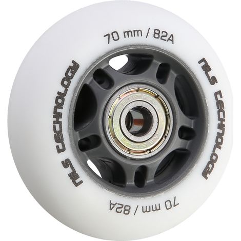 PU 70x24 82A weiß matt (4 Stück) + abec-9 (8 Stück) Set Nils Extreme (1/5)