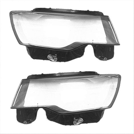 Paar linke und rechte Frontscheinwerfergläser für Grand, klarer Polycarbonat-Schutz, direkter Ersatz für die Originalgläser, 2-teiliges Set, kompatibel mit Grand-Fahrzeugen, OEM-Ausführung (1/5)