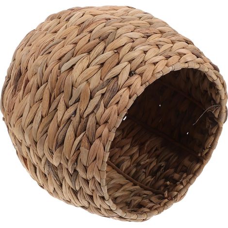 à plantes tressé et élégant avec armature en fer panier de