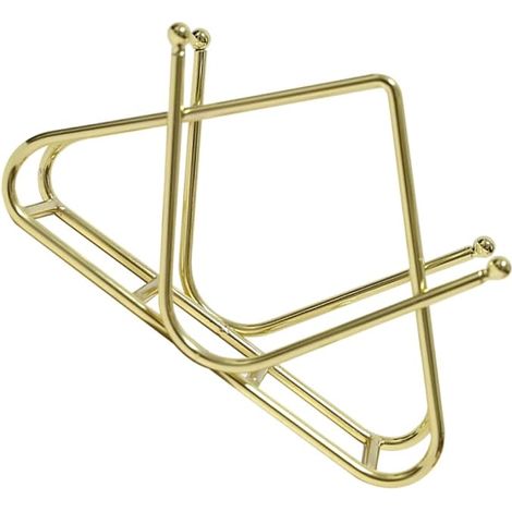 1 Stück Küchen-Toilettenpapierhalter, Würfelform, Dosen-Toilettenpapierspender, Toilettenpapierhalter, schöner Taschentuchhalter, einzigartiger Taschentuchspender, goldenes Eisen (1/5)