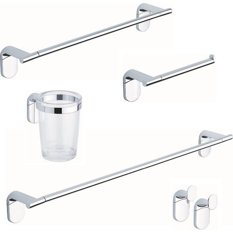 Ensemble complet d'accessoires de salle de bains