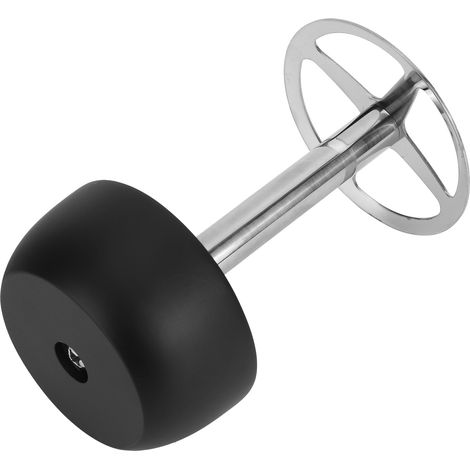 Zahnbürstenhalter aus Edelstahl 304, bohrfreier Zahnbürstenständer, Badezimmeraccessoires (Schwarz) (1/5)