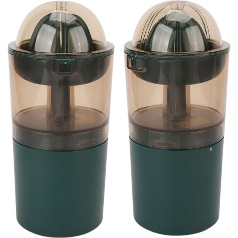 Mini presse-agrumes portable, presse-agrumes domestique, séparateur de pulpe et de jus, presse-agrumes à pression adapté aux agrumes, citrons, limes et autres fruits verts.